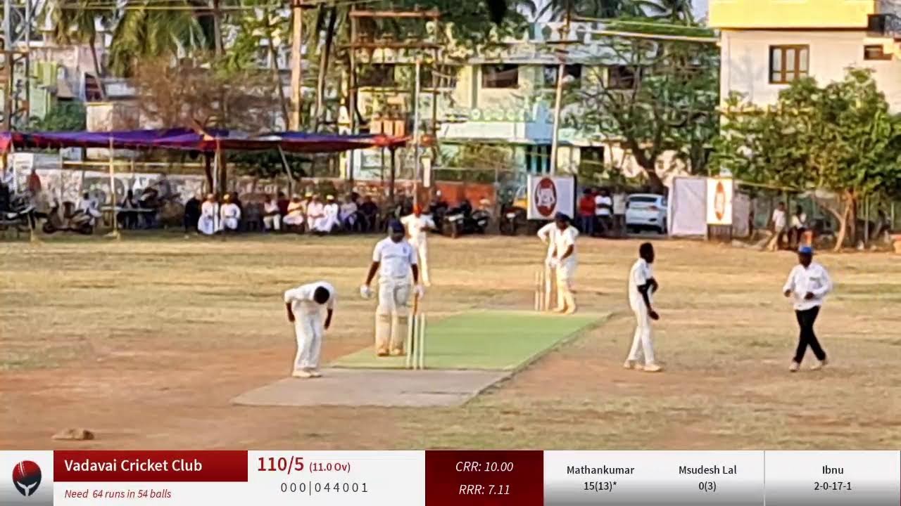 Live Cricket Match | Eagle Cricket Club (ECC) vs Vadavai Cricket Club | 29-Jan-22 02:35 PM 20 overs