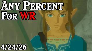 BotW Any% Speedruns for WR Day 63! (Switch 1 v1.6)