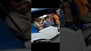 বাইক দেখে ভাই টোটো থেকে লাফ 😁😂 | #arindamvlogs #bengali #funny #motovlog #shorts