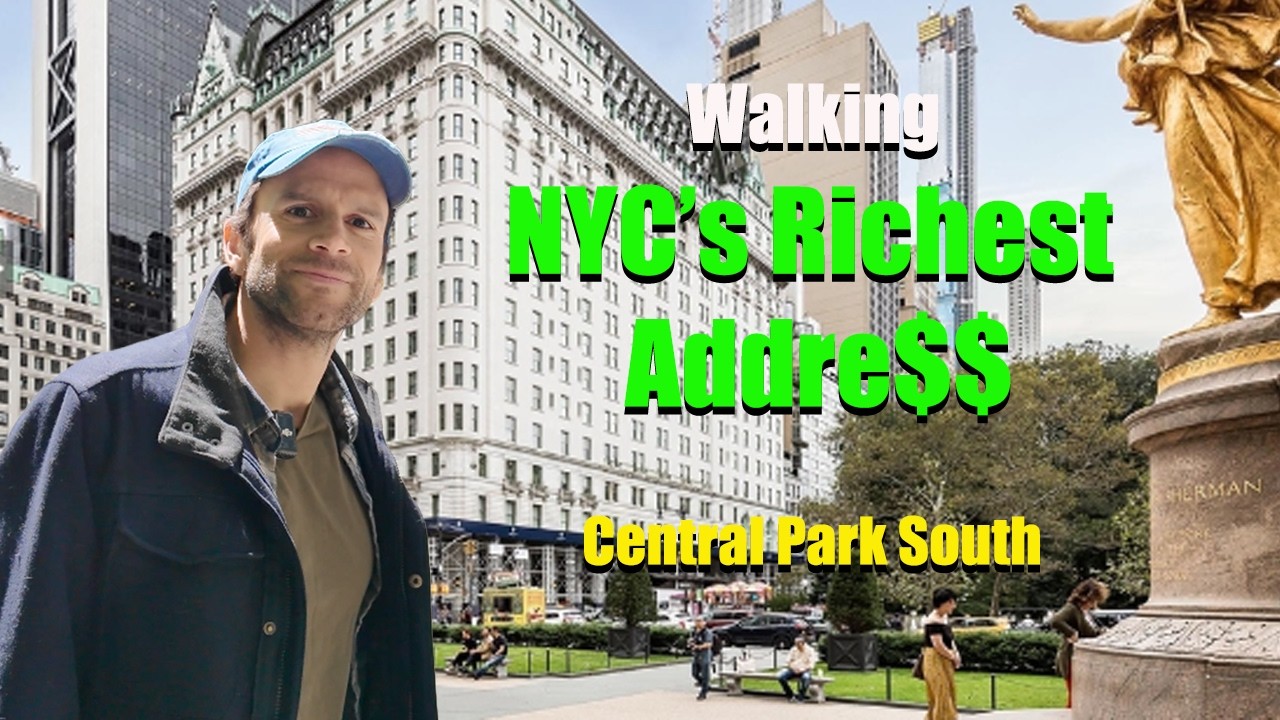 Walking One of NYC's Richest Streets: Central Park South