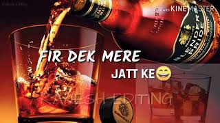 Ek Peg Bana de yaar whatsaap status || peg bana de yaar remix ringtone ||Latests Haryanvi remix song