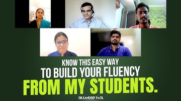 Know this easy way to build your fluency from my students. | by Dr Sandeep Patil