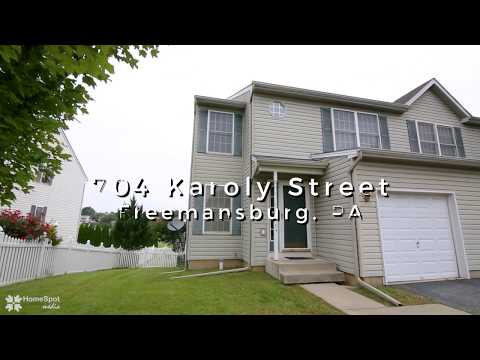704 Karoly Street, Freemansburg, PA home video tour