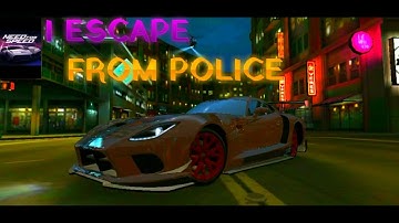 I ESCAPE FROM POLICE 🤗 | NEED FOR SPEED No Limits