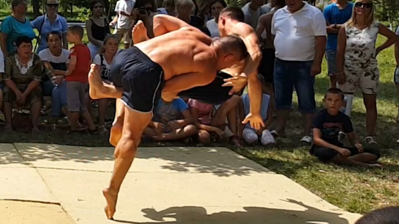 ⁣ТРЫНТА - МОЛДАВСКАЯ БОРЬБА | Трынта на Барана | День Григориополя 25 июля 2018 года | Часть 1