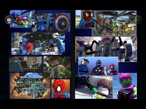 LEGO Marvel Super Heroes - All Comic Book Extras (150/150 Minkit Rewards +  100% Complete) - YouTube