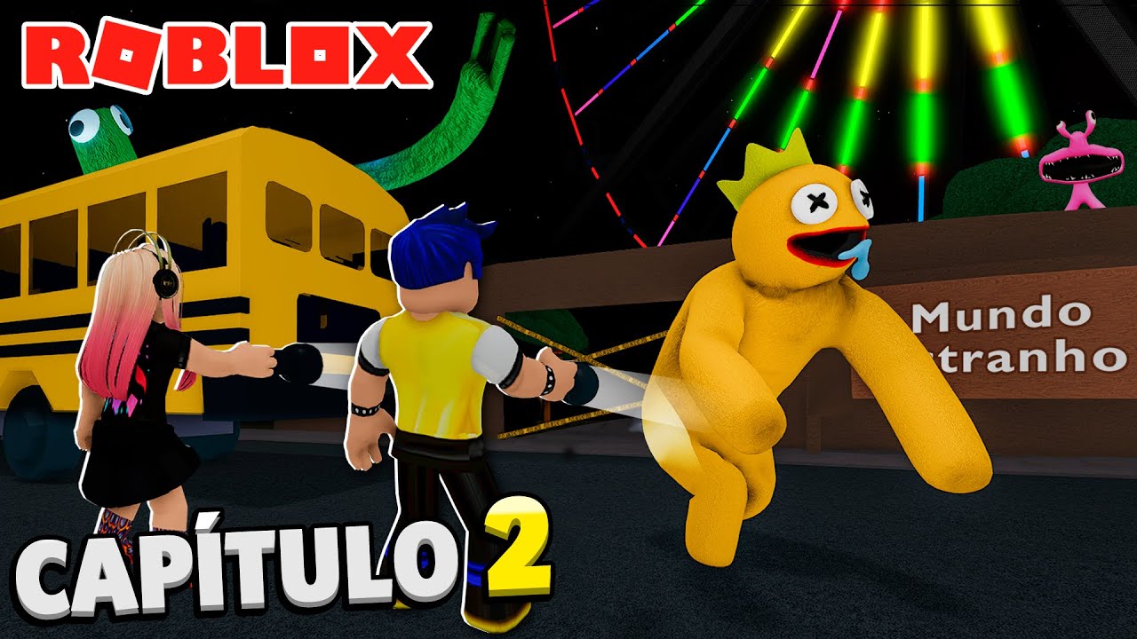 AMIGOS COLORIDOS  Roblox - Rainbow Friends 