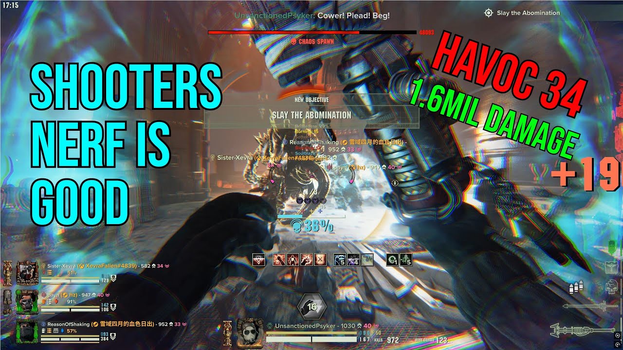 Inferno Staff Is Buffed Somehow Darktide Havoc 34 Psyker YouTube