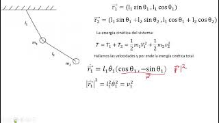 DOUBLE PENDULUM - LAGRANGE EQUATIONS