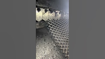 Expanded metal mesh manufacturing #expandedmesh #mesh #custom #foryou #expandedmetal #shorts