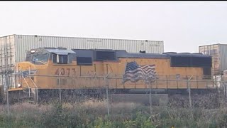 UP 4073 East at Midway Intermodal Facility, Twin Cities, September 1, 2023