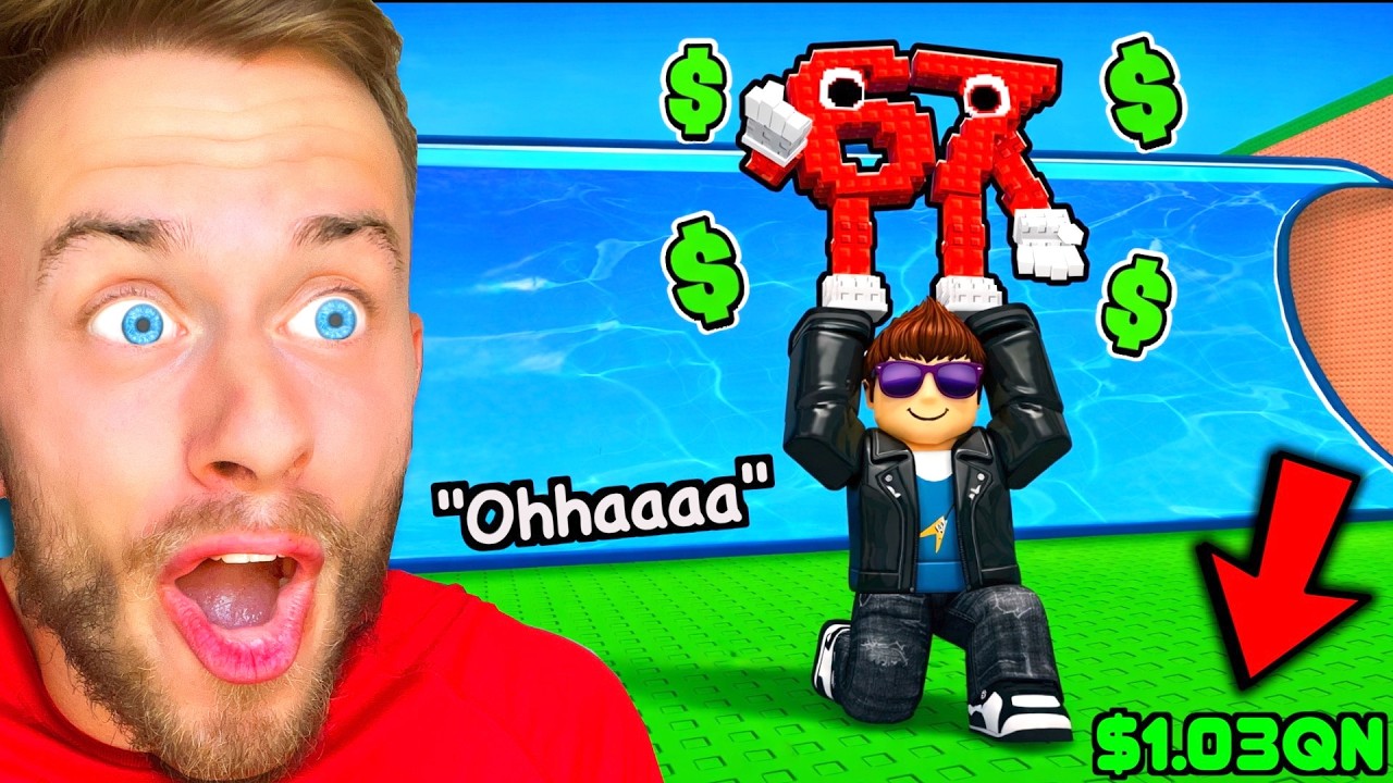 Vom NOOB zum QUADTRILLIONÄR in ESCAPE THE TSUNAMI für BRAINROTS! 🤑🌊 *zu wild!*