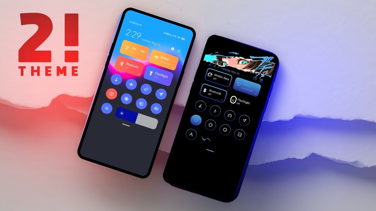CHANGE MIUI 12 CONTROL CENTER IN XIAOMI PHONES || MIUI 12 THEMES