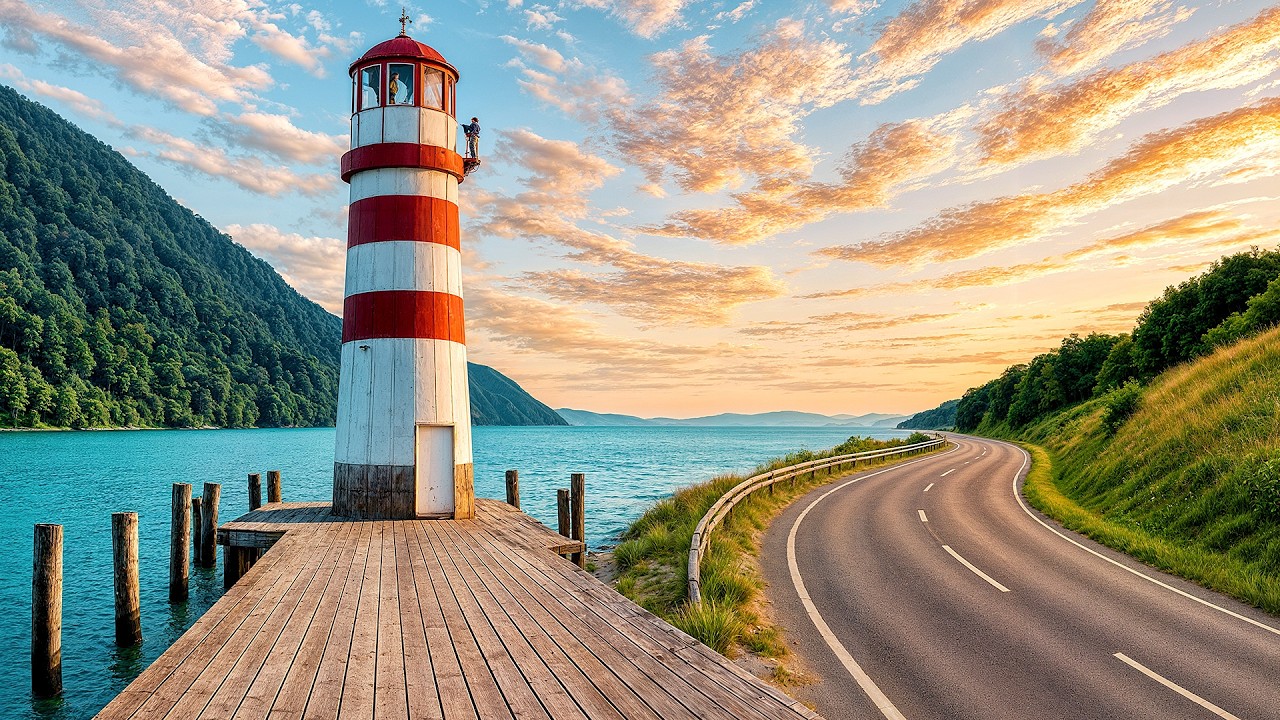 Scenic Drive to Lake Neusiedl 🚗 | Austrian Burgenland Alps & Countryside