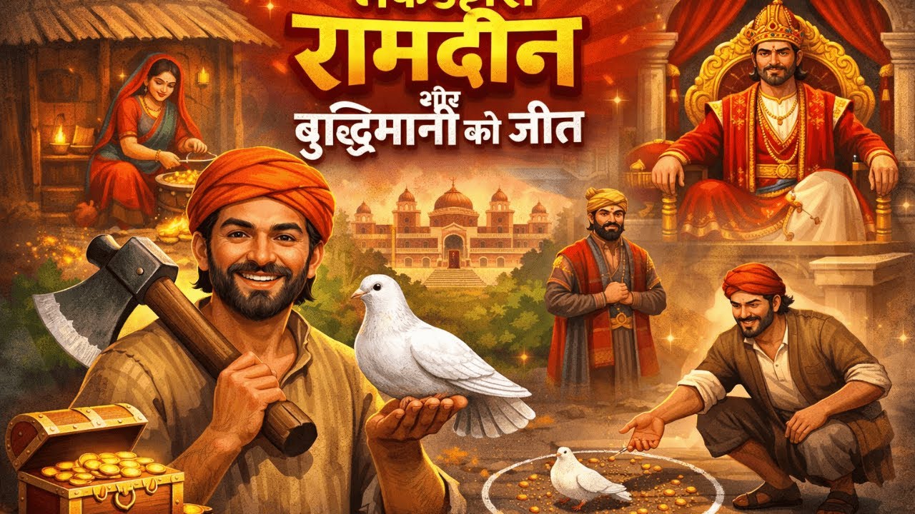 अक्ल का धनी। Hindi Moral Story  ,Moral Motivational Story ज्ञानवर्धक कहानी