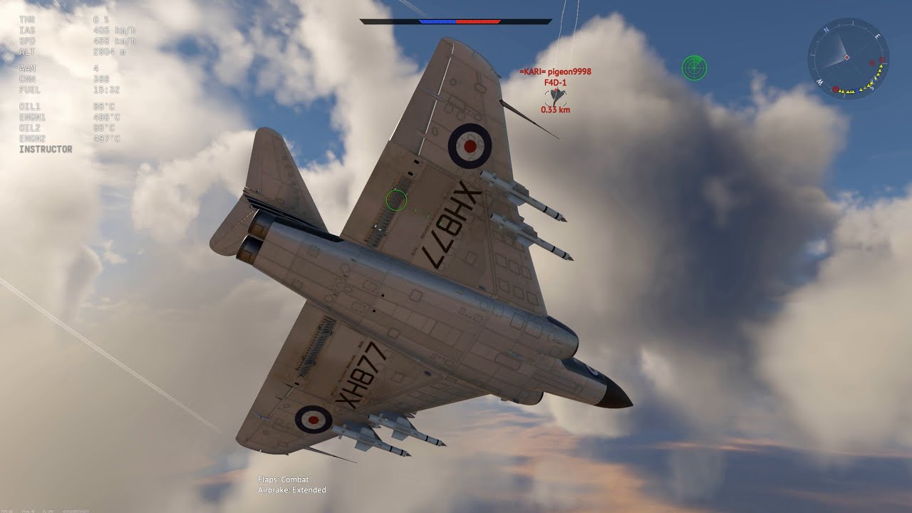 Javelin FAW Mk.9 vs. F4D1 & F86F40 Fighting To Failure War Thunder YouTube