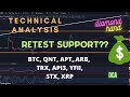 BITCOIN Drop untuk RETEST SUPPORT ??? Sebelum Pump ke KAWASAN $30,000.00 ???