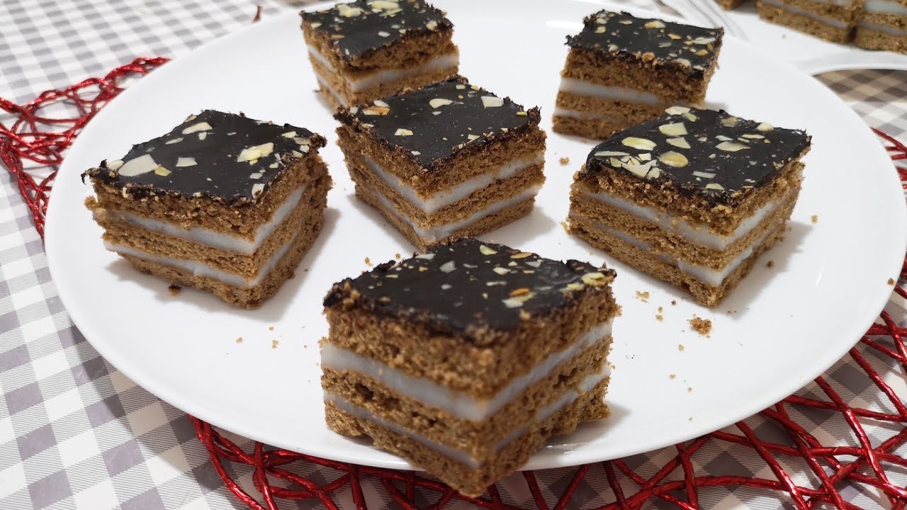 بنص كاس زيت فقط😍حضرت احلى حلوى طبقات بالكريمة تذوب في الفم