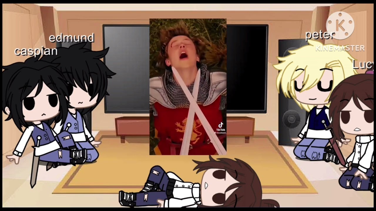Las crónicas de narnia reaccionan a sus TikTok||Casmund|| Ultima parte