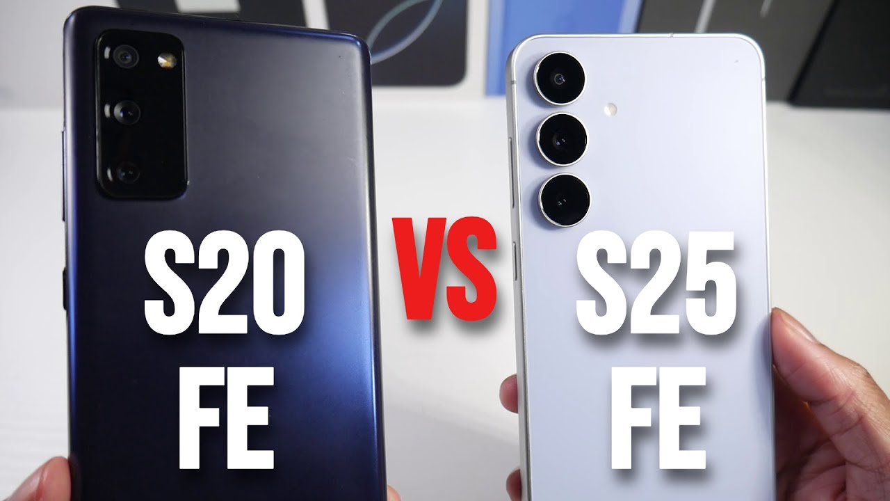 Samsung Galaxy S25 FE VS Samsung Galaxy S20 FE - (Speed Test, Camera Comparison, Speakers & PUBG)