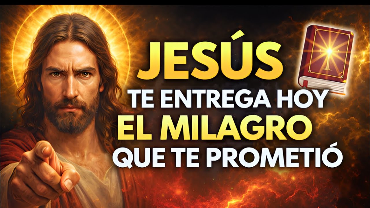 JESÚS DICE: EL MILAGRO QUE TE PROMETÍ AYER SE ACTIVA HOY… ¡ÁBRELO YA!
