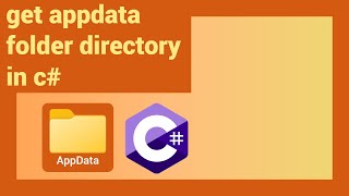 How To Get Appdata Folder Directory In C
