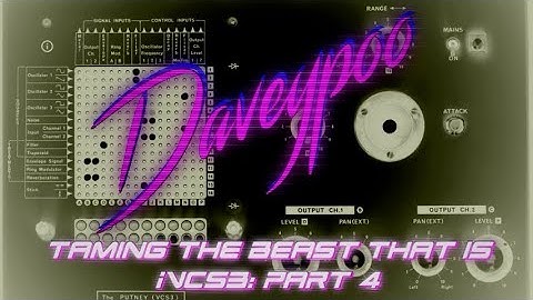 Taming the Beast that is iVCS3: Part 4 - Daveypoo, The Mobile Music Minstrel