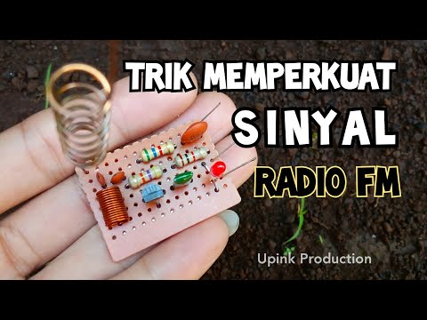 Trik cara memperkuat sinyal radio fm