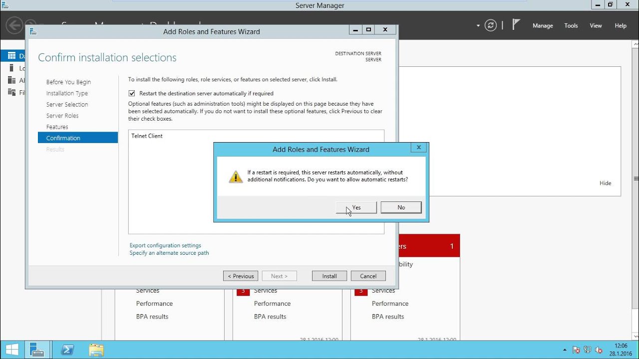 Windows Server 2012 R2 Rol ve Feature Ekleme Ders 6 - YouTube