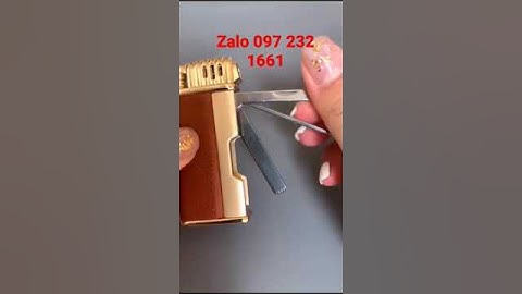 Hộp quẹt bật lửa hút tẩu lửa ngang. Zalo 097 232 1661 #hopquet #batlua #batluadep #batluadocla