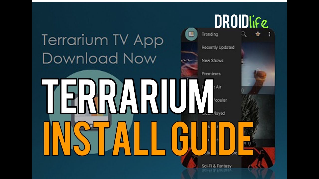 Terrarium Better than Showbox! Installation Guide using FireDL YouTube
