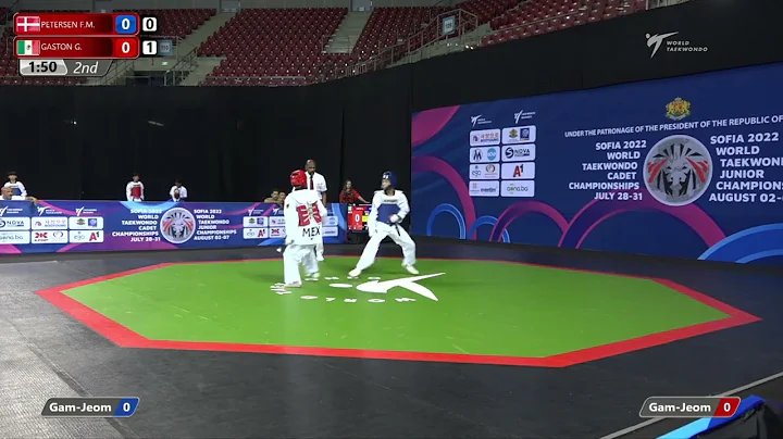 525 R16 Men  51kg DEN PETERSEN F M  MEX GASTON G