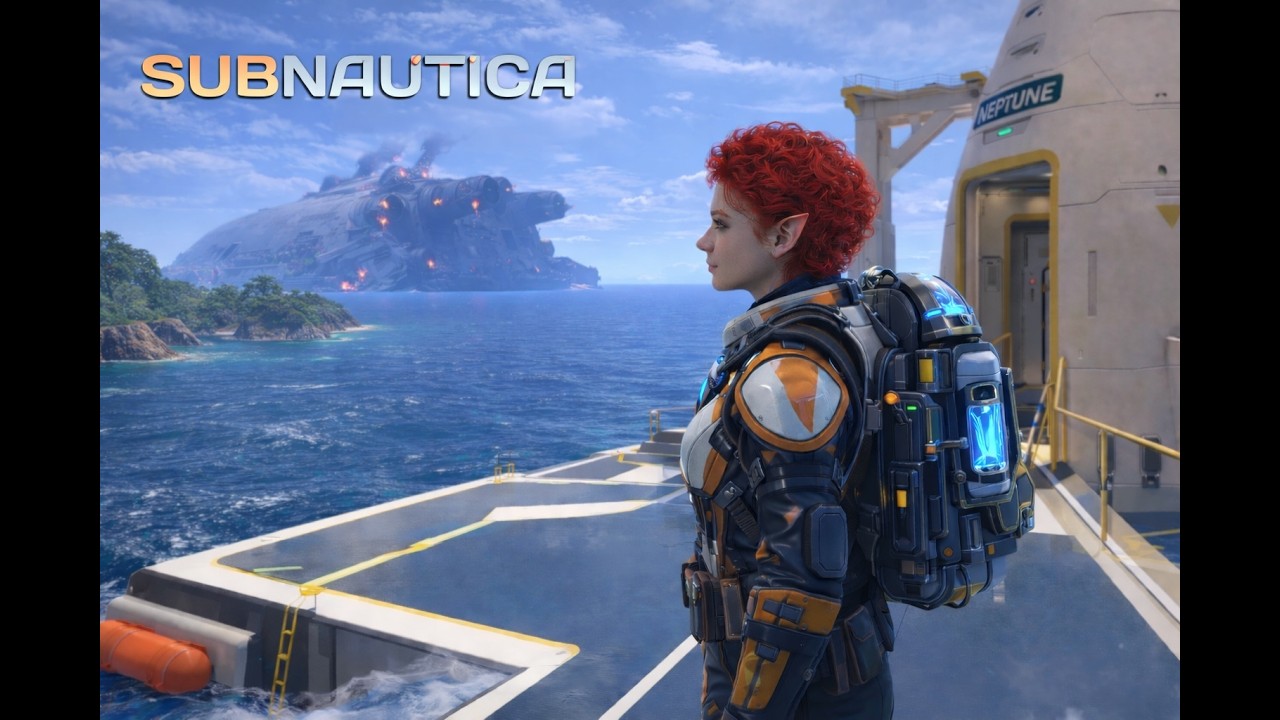 Subnautica#1 Мы УЛЕТАЕМ, что бы стать банкротами. И мы же ПРИЛЕТАЕМ, ради ответов.