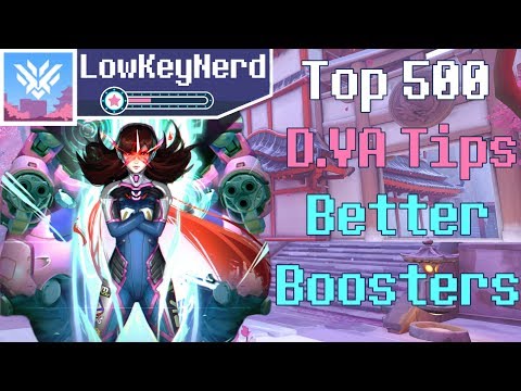 LowKeyNerd Top 500 D.Va Main Guide | Boosters and Positioning