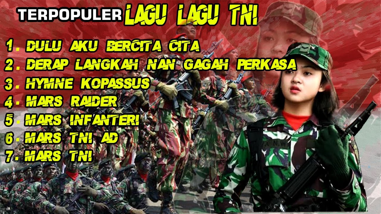 Terpopuler..!! Lagu Lagu TNI