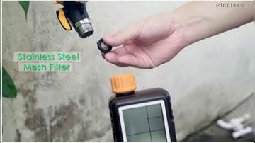 Best Pinolex® Drip Irrigation Water Timer Digital Controller Automatic Home Gardening - How to set