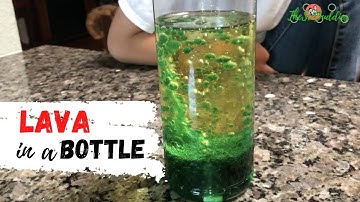 Lava in a Bottle | TheSciBuddies #LavainaBottle #DensityExperiment