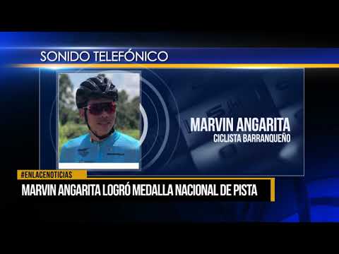 Marvin Angarita logró medalla nacional de pista