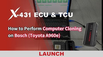 LAUNCH X431 ECU&TCU Programmer | Clone Toyota A960E R7F701204