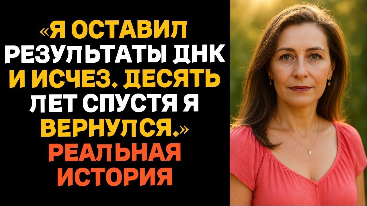 Я оставил результаты ДНК и исчез.Спустя десять лет я вернулся. Измена жены.