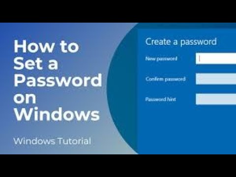 Windows 10 Computer name and user password setting % user account create