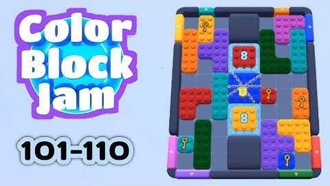Color Block Jam Level 101-110 | No Commentary, No Music | Android Gameplay