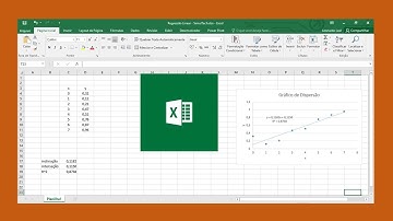 Regressão linear simples no Microsoft Excel