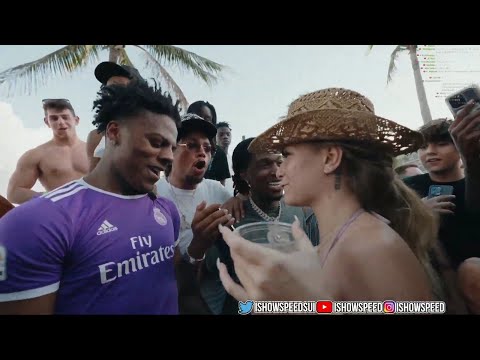 IShowSpeed Gets Caught In 4k In Miami 😂