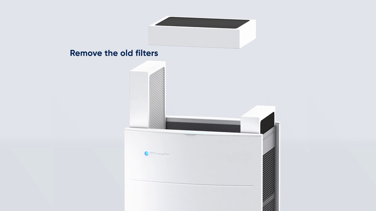 Blueair 500/600 Series Filter Change Tutorial - YouTube