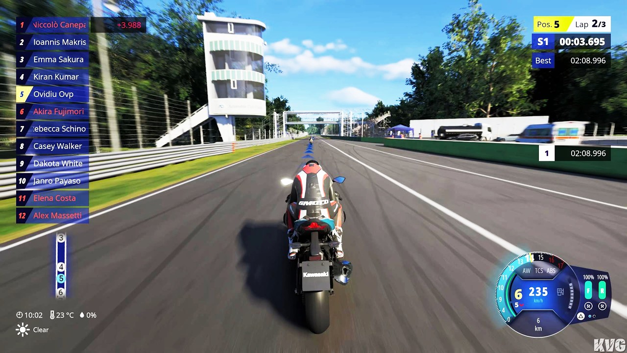 RIDE 6 - Kawasaki Ninja ZX-6R 636 2020 - Gameplay (PS5 UHD