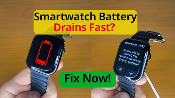 Smartwatch Battery Draining Too Fast? Try This Fix