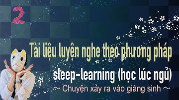 Tiếng Nhật nghe trước khi ngủ ~おかじ/okaji~ #2