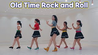 Download Lagu Old Time Rock and Roll (老式摇滚乐) Line Dance 올드 타임 락앤롤 라인댄스 MP3