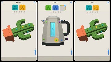 Screw Bricks - 3D Bolts Puzzle Game (Gameplay Android)